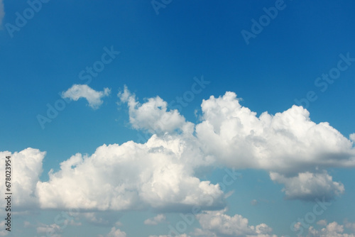 blue sky with clouds