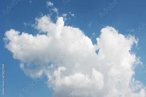 blue sky with clouds