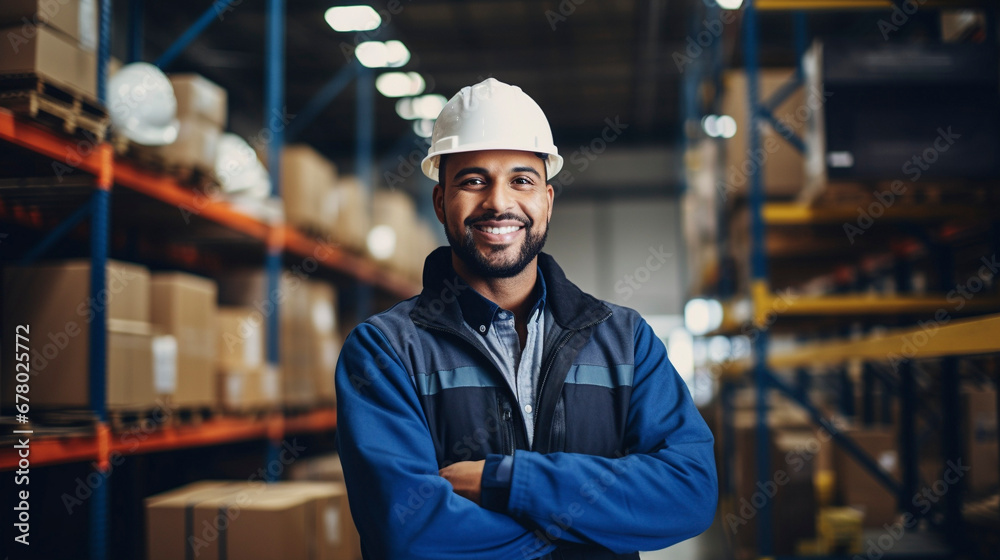 Industrial Watchmen: Men Keeping Vigilance in the Warehouse, Generative AI Industrial Watchmen: Men Keeping Vigilance in the Warehouse, Generative AI