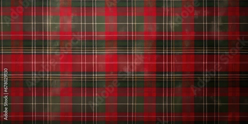 Christmas plaid pattern background