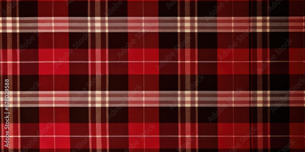 Obraz premium Christmas plaid pattern background