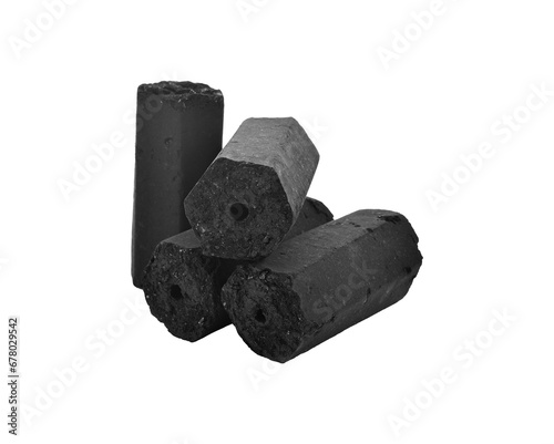 Natural wood charcoal  transparent png photo