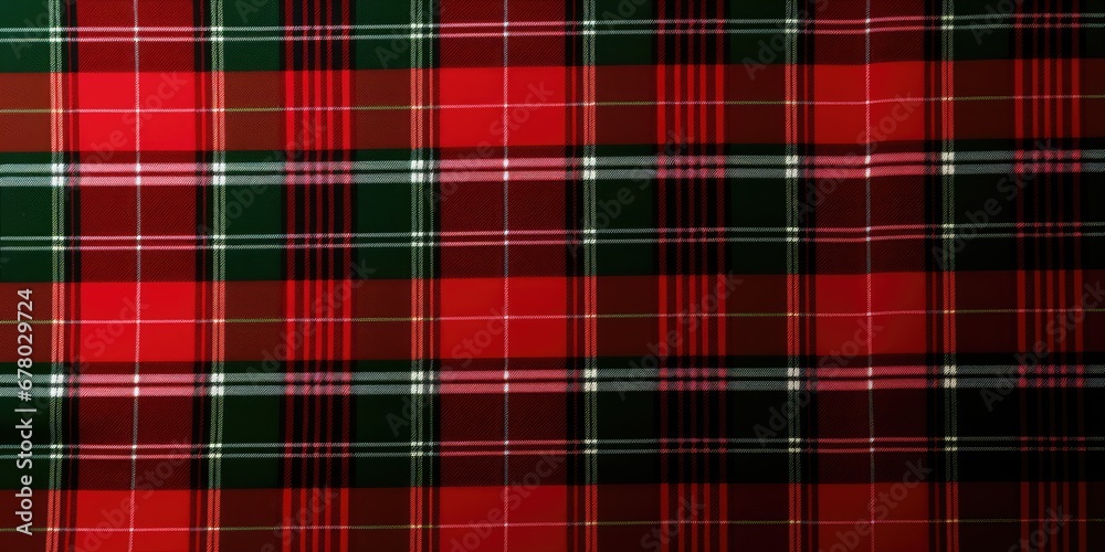 Obraz premium Christmas plaid pattern background