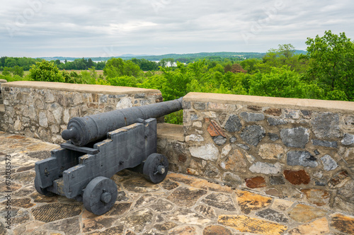 Fort Ticonderoga, formerly Fort Carillon in New York State photo