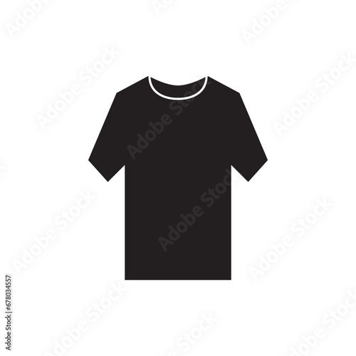short sleeve shirt icon vector