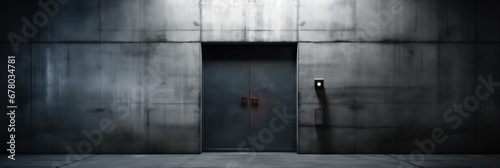 dark and dim secret entrance.  photo