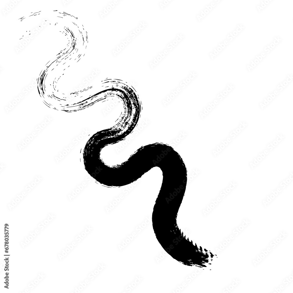 Fototapeta premium hand draw grunge brush vector