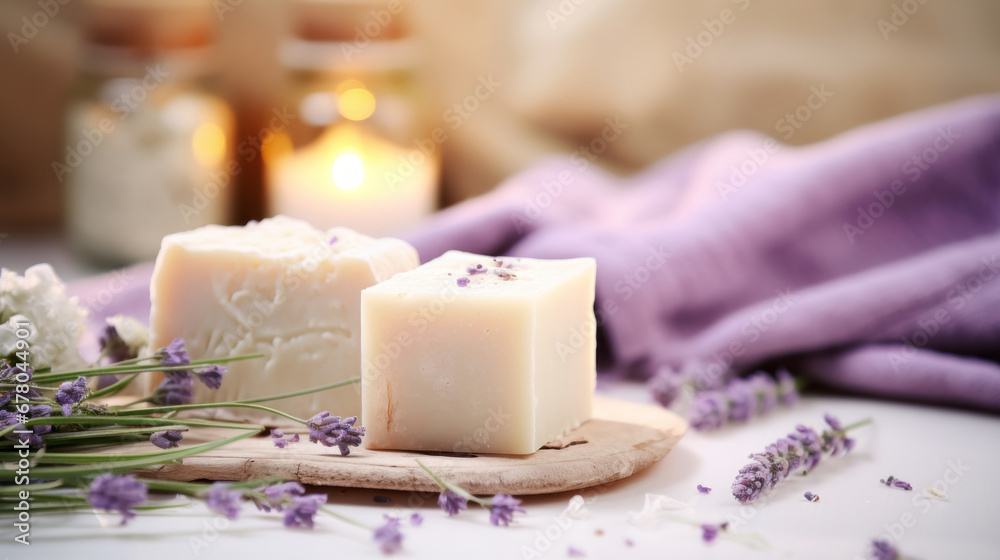 Cosmetic organic spa relaxed objects for skin care, close up view Cosmetic organic spa relaxed objects for skin care, close up view