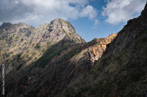 赤岳山頂からの景色