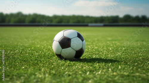 Ball on the Soccer Field © Noman