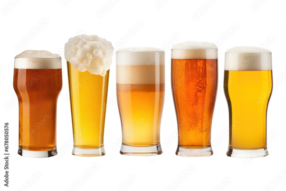 Glass of fresh and cold beer isolated on transparent background. Glass of fresh and cold beer isolated on transparent background.