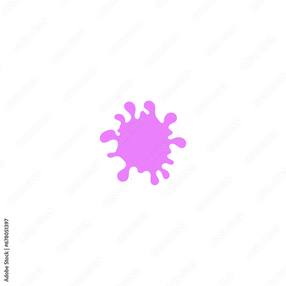 vector splash with bright colors pastel