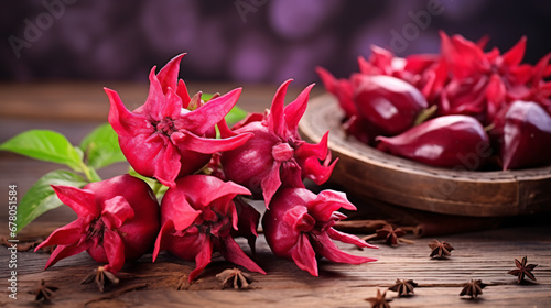 Roselle flower and fruits a healthy alternative