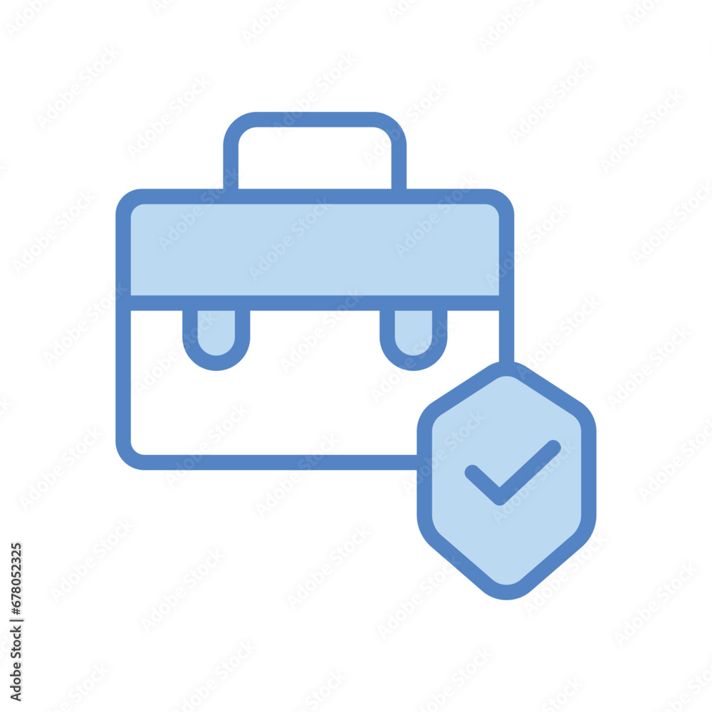 Business icon isolate white background vector stock illustration. Business icon isolate white background vector stock illustration.