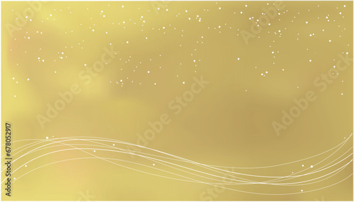 和風 上品 背景 金 ゴールド バック 波 豪華 サムネ 横 background image gold wave_vector_jpeg