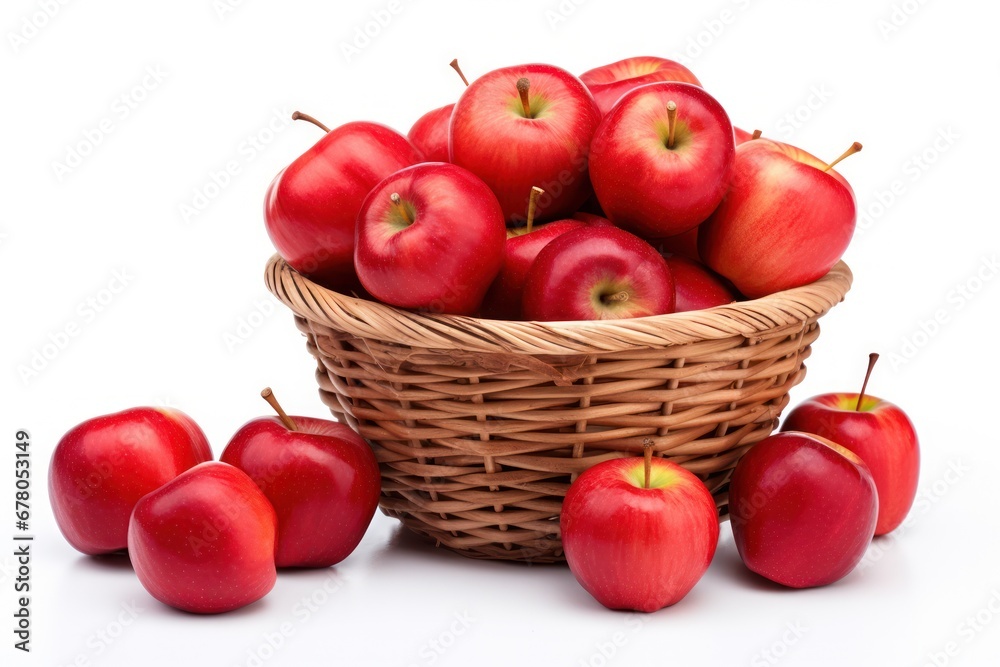apples in basket apples in basket