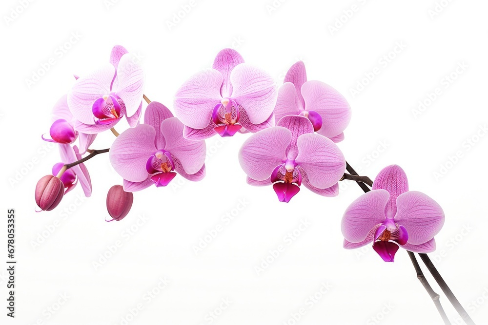 orchid isolated on white background orchid isolated on white background