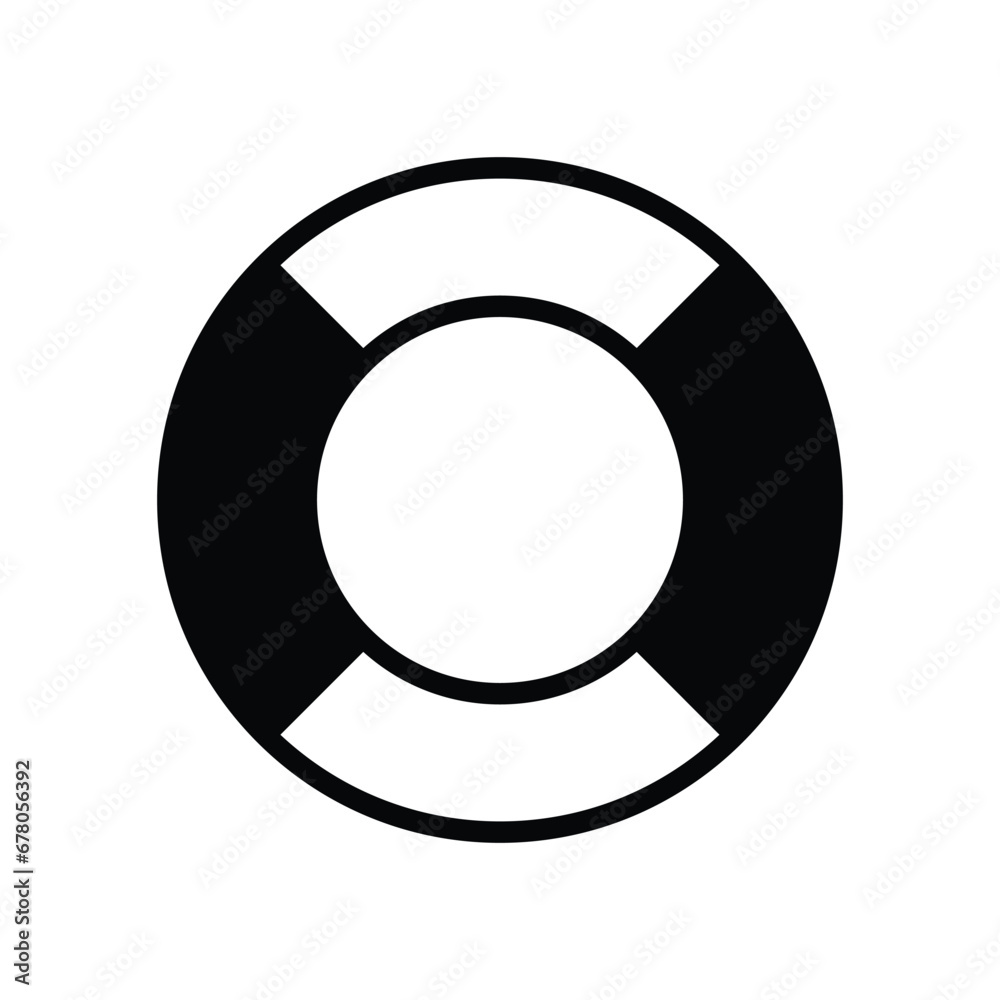 Safety icon isolate white background vector stock illustration. Safety icon isolate white background vector stock illustration.