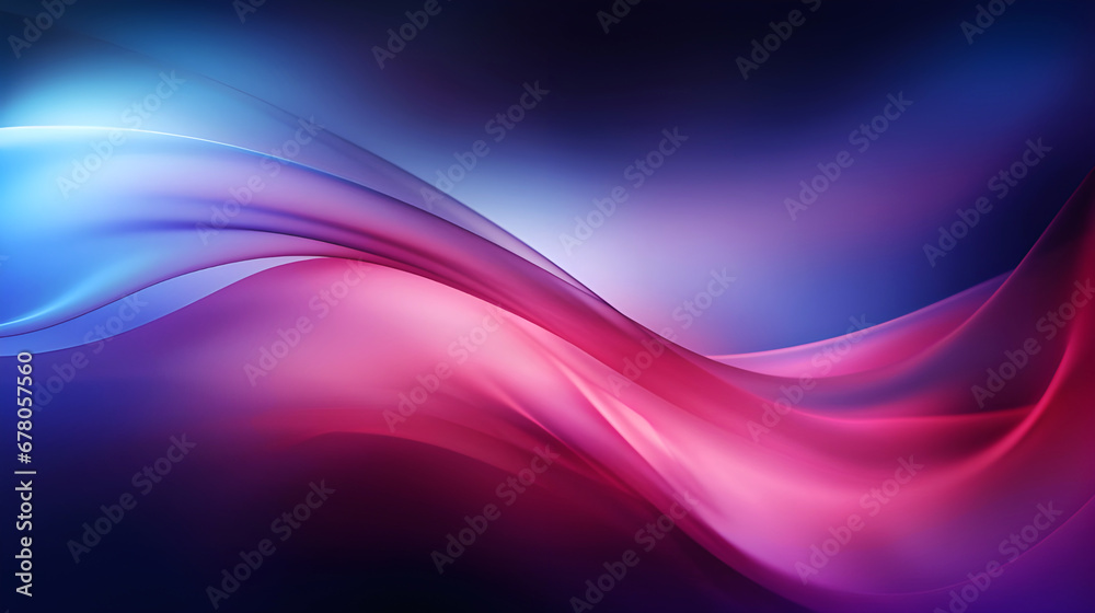 Purple and Pink Waves Background. Abstract Background with waves. Wallpapers in the style of fine lines and delicate curves.