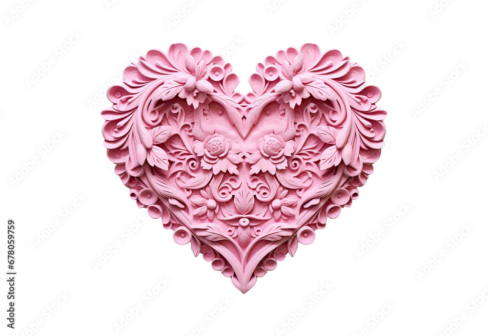 Pink_heart_for_Valentines_Day_No_shadows Pink_heart_for_Valentines_Day_No_shadows