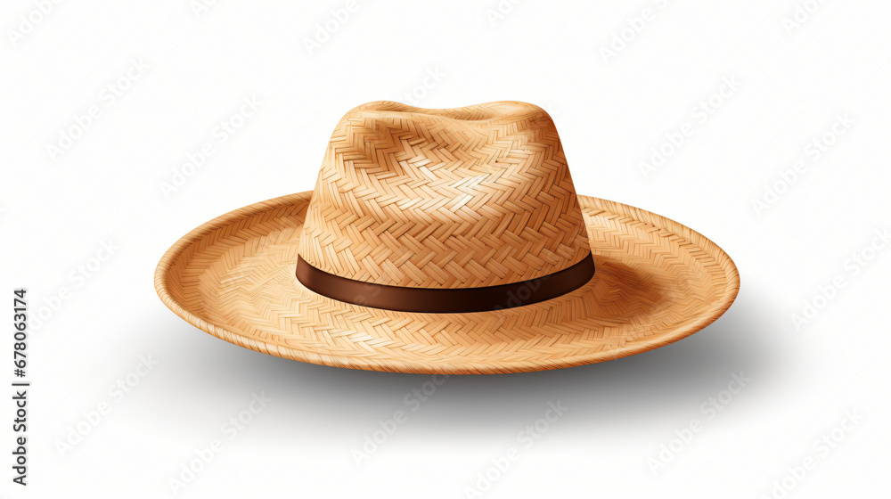 Sombrero hat isolated on white backgroUND