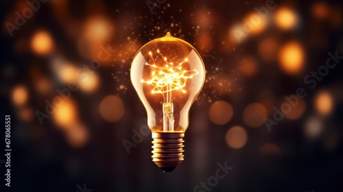 Bulb with Bokeh Effects