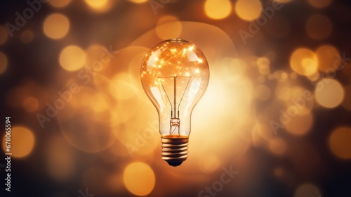 Bulb with Bokeh Effects