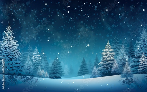 Winter Christmas background © Stormstudio