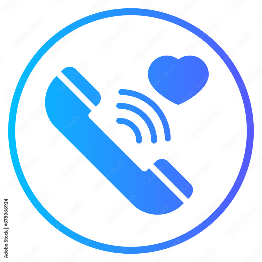 help call gradient icon help call gradient icon