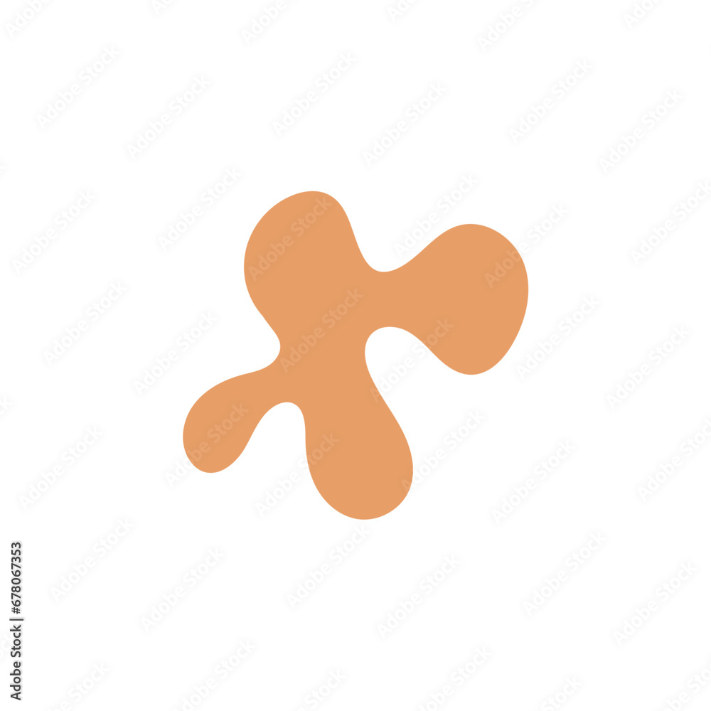 set of blob abstract ornament background design set of blob abstract ornament background design