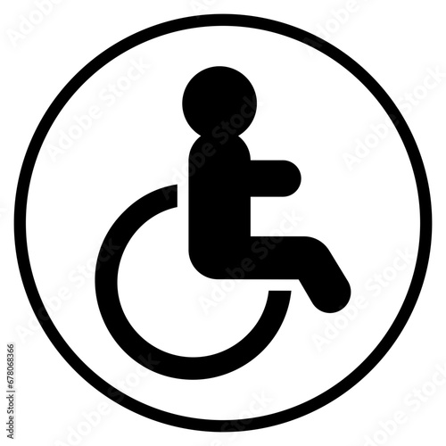 disabled glyph icon