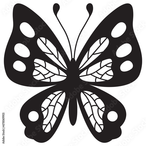 Silhouette Butterfly Aesthetic