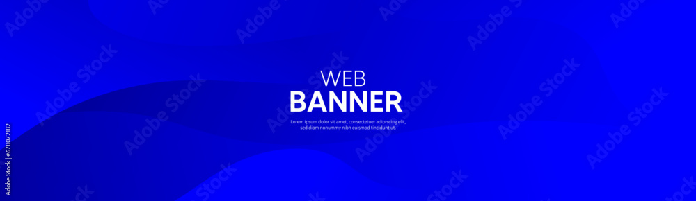 Blue banner Blue banner