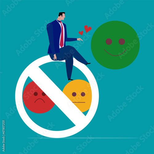 Investment asset allocation and balancing concept Businessman investors make pie charts to balance their portfolios to suit risk and return.