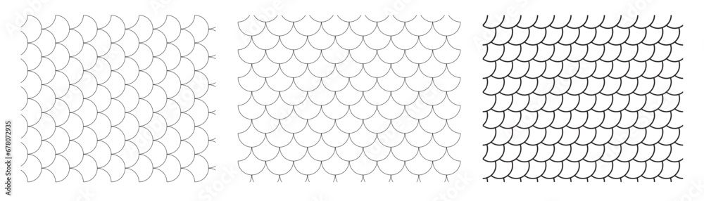 fish scale seamless pattern. skin texture background of fish, dragon, reptile, snake.