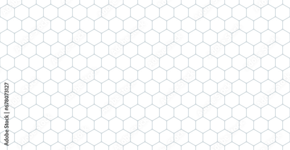 hexagon geometric pattern. seamless hex background. abstract honeycomb cell. vector illustration. design for the background flyers, ad honey, fabric, clothes, texture, textile pattern