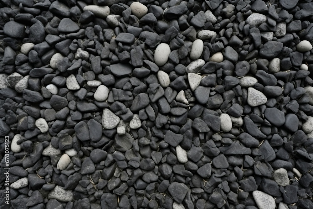 Pebble concrete structure stones. Surface rough material gray structure. Generate Ai Pebble concrete structure stones. Surface rough material gray structure. Generate Ai