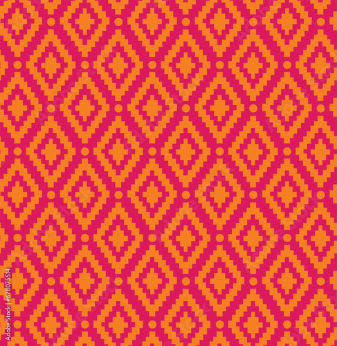 Geometric Rug Carpet Pattern Vector Simple Wallpaper Digital Print Fabric Print Wrapping Paper Blanket Ethnic