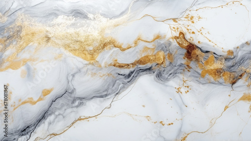 texture and detail of a white and gold marble © sema_srinouljan