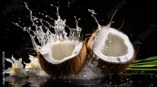 Coconut Milk Splash