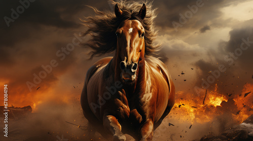 running horse wallpaper © avivmuzi
