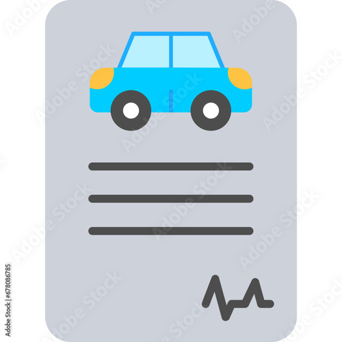 Driving License Icon