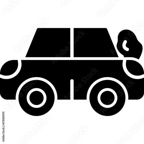 Broken Car Icon