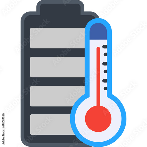 Battery Temperature Icon