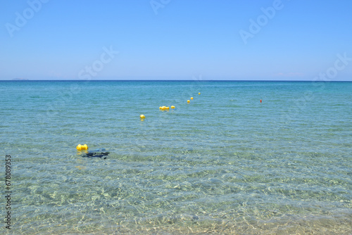 Zamatas beach, Lemnos island, Greece, Aegean Sea