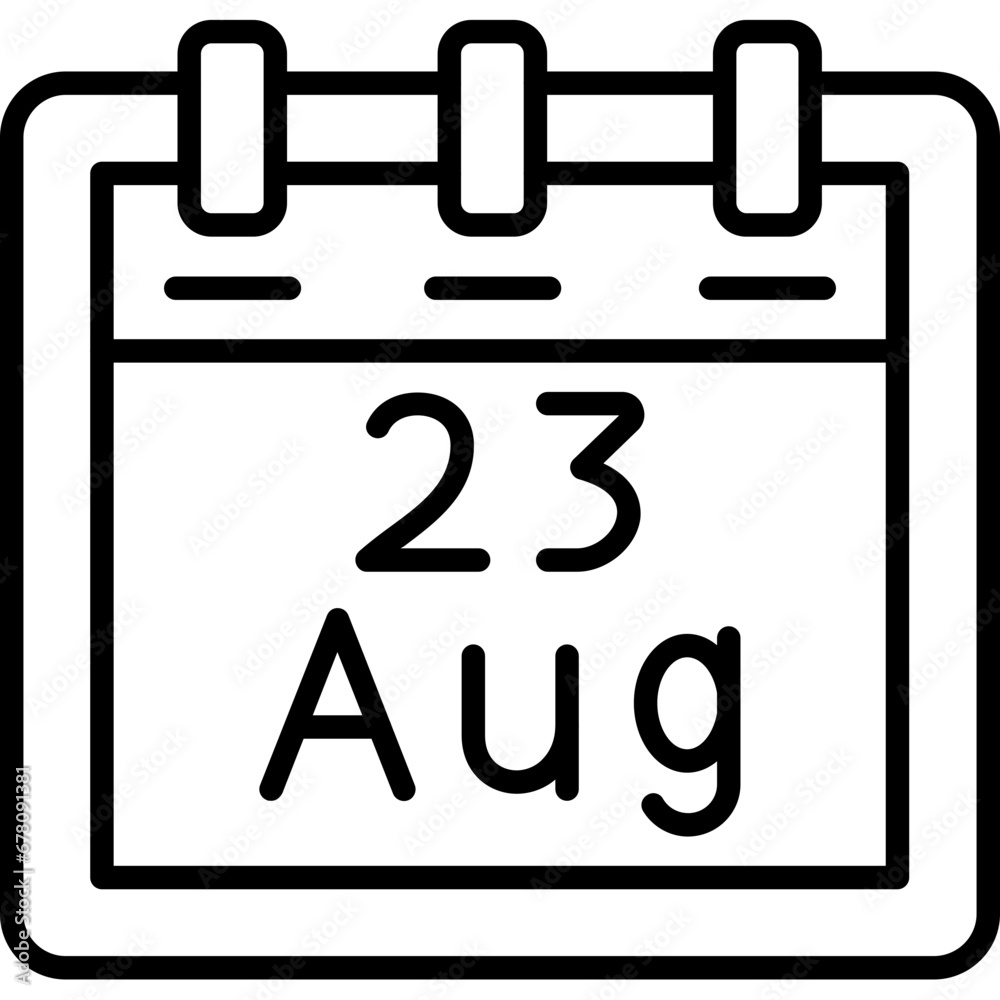 August 23 Icon August 23 Icon