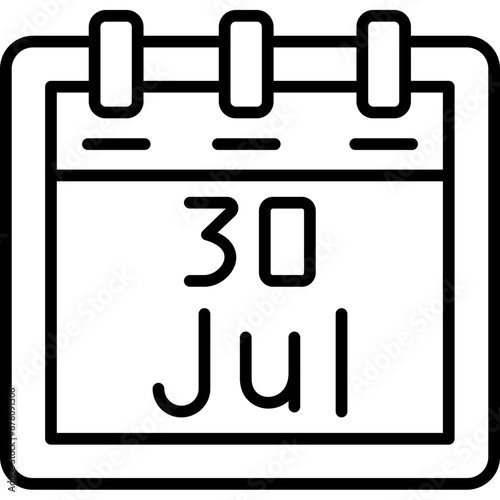 July 30 Icon