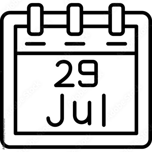 July 29 Icon
