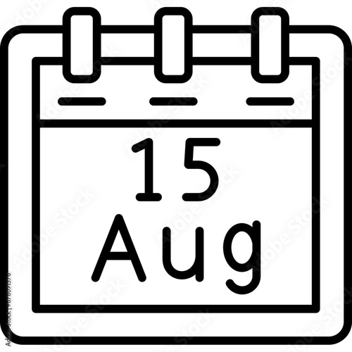 August 15 Icon