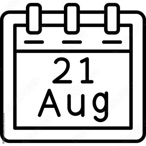 August 21 Icon